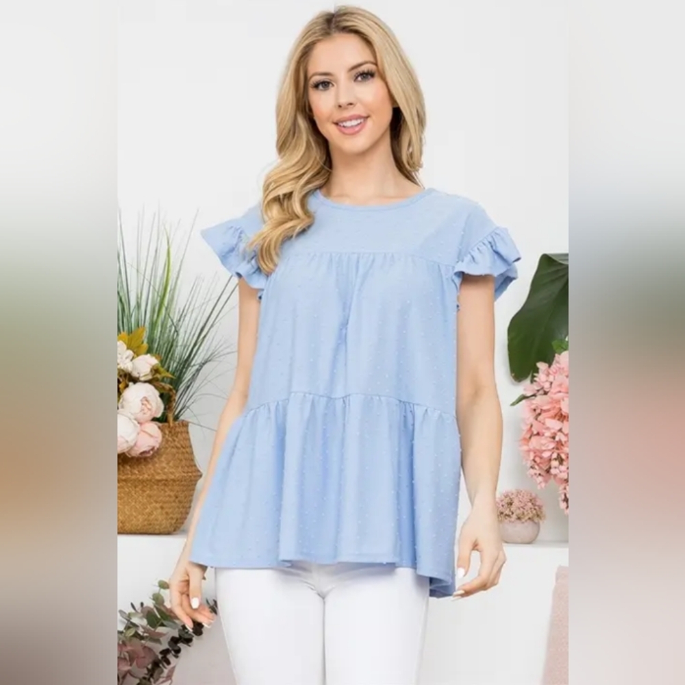 Perfect peach plus size top